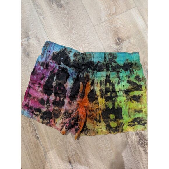 Sz XL Briggs Linen Shorts - Tie Dyed - Picture 2 of 9